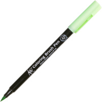 Маркер-кисть акварельный "Koi Brush Pen" №128 зеленый ледяной XBR#128 Маркер-кисть акварельный "Koi Brush Pen" №128 зеленый ледяной XBR#128