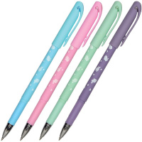 Ручка гелевая "DeleteWrite Art. Кролики-зайчата. Пиши-стирай" 0,5мм синяя 20-0255