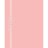 Тетрадь А5 48л клетка "NEWtone Pastel Soft-touch. Розовый кварц" 80гр/м2 на скобе ламинация 091764