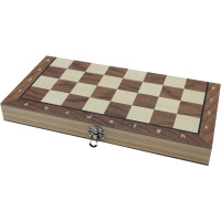 Шахматы 34х34см дерево W2813M