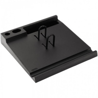 Подставка под календарь, пластик, черная ПК01