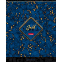 Тетрадь А5 96л клетка "Мраморная коллекция" на скобе блёстки 5 дизайнов 96Т5блВ1/068573