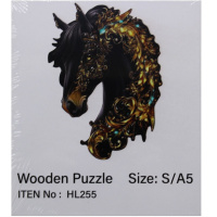 Пазл 14х12,5см дерево S "Бронзовая лошадь" HL255/11337-24