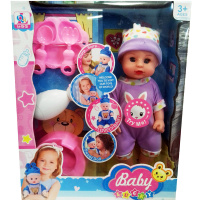 Кукла-пупс 30см с аксессуарами (звук) 2018064/55-018 Кукла-пупс 30см с аксессуарами (звук) 2018064/55-018
