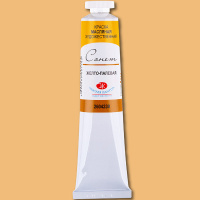 Краска масляная 46мл желто-палевая туба Сонет 2604239