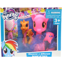 Набор "Пони+Единорог с аксессуарами" 23х18см Y7623-18