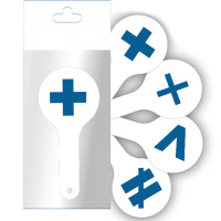 Касса веер математические знаки МВ-1