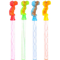 Мыльные пузыри "Динозавр" 37см, 5 отверстий, 4 цвета Y9755-19