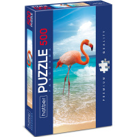 Пазлы 500 эл. "Premium. Панорама. Фламинго" 23х66,5см 500ПЗ2_19323/056077