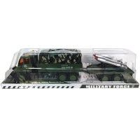 Трейлер военный инерционный, пластик/ткань 39х8х12см 2005079/ABC77-5