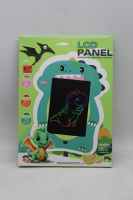 Планшет для рисования графический 18х28см "Динозавр" со стилусом, 3 цвета 10962-24