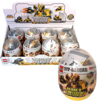 Конструктор "Спецтехника" в яйце 12,5см 8 видов, пластик Y7591-18