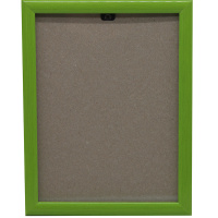 Рамка для фото 15х20см пластик, салатовая 14мм