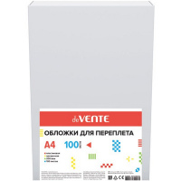 Обложка для переплета 100 листов A4 200мкм пластик прозрачный 4121302