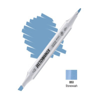 Маркер спиртовой двухсторонний "Sketchmarker" Пемза SM-B53