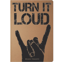 Тетрадь А5 40л клетка "Turn it loud" прошитый блок матовая ламинация 7-40-001/15