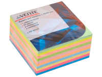 Клейкая бумага 76х76мм 400л 6 цветов неон/4 цвета пастель для заметок 2010721