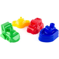 Формочка "Транспорт" 12х7,5х6см ассорти 70178