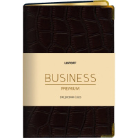 Ежедневник недатированный А5 "Impact" 304стр. черный, искусственная кожа с поролоном ЕКП52315201