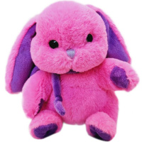 Заяц 18см цикламеновый/фиолетовый AT365319