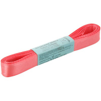 Лента упаковочная атласная 1,2см х 5,4м темно-розовая №069 AL-12P