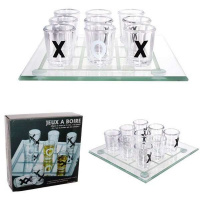 Игра настольная "Крестики-нолики" питейная 15х4х15см 219827