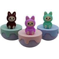 Светильник "Зубастик" 9х8см пластик, 3 цвета, USB YD5739