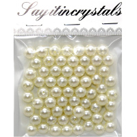 Набор бусин 13х10см, жемчуг 10мм Y9010-19
