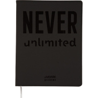 Дневник для 1-11 классов "Never" гибкая обложка, искусственная кожа 2020377