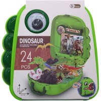 Набор "Динозавры" 29х28х22см 24 предмета в чемоданчике 22х21х9см LT325576