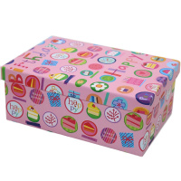 Коробка подарочная "С Днем рождения" 26х19х11см картон M10-82