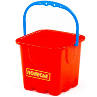 Ведро "Крепость" малое 10х10х9см пластик, 2 цвета 3287