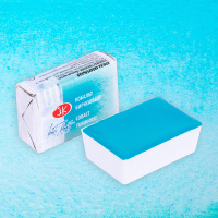 Краска акварельная 2,5мл кобальт бирюзовый кювета 1911531