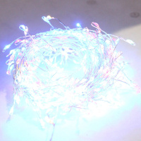 Эл/гирлянда 300 разноцветных диодов длина 10м, 8 режимов, шнур белый SK3369