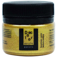Краска акриловая 20мл "Деколор" золото скифов 2603115