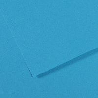 Бумага для пастели А4 160г/м2 синяя бирюзовая (хлопок 50%) №595 Mi-Teintes 31032S031