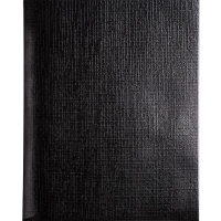 Тетрадь А5 96л клетка черный бумвинил металлик на скобе 96Т5бвВ1/059706