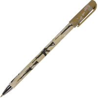 Ручка шариковая "HappyWrite. Military паттерн" 0,5мм синяя 20-0215/32