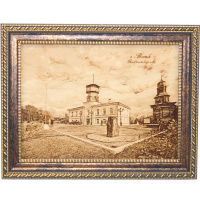 Картина "Воскресенская гора" 15х20см