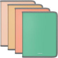 Папка на молнии A4+ "Matt Powder" 4 цвета 55025