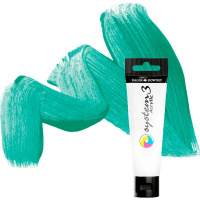 Краска акриловая 59мл изумрудный туба System 3 129059335