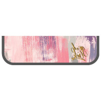 Пенал для кистей "Краски" 27х9х3см печать на картоне ФК-4