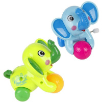 Игрушка заводная "Слоник" 8,5см, пластик Y7256-18
