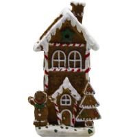 Сувенир "Домик пряничный" 16х7см полистоун Y10072-24