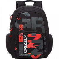 Рюкзак 30х42х22см, 890гр, 2 отделения, 3 кармана, красный RU-033-22/3