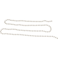 Бусы Круглые 2,7м d-8мм прозрачные, переливающиеся Y5076-17