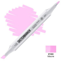 Маркер спиртовой двухсторонний "Sketchmarker" розовато-лиловый SM-V103