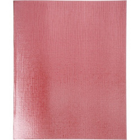 Тетрадь А5 48л клетка розовый бумвинил металлик на скобе 48Т5бвВ1/065480