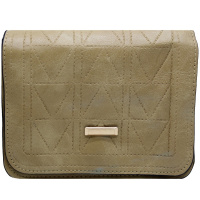 Сумочка 21х18х6,5см 1 отделение, искусственная кожа, бежевая SD2224