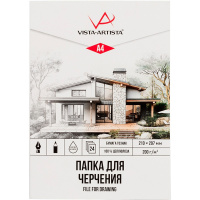 Папка для черчения А4 24л 200г/м2 Гознак VPG-A424